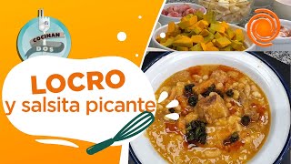 Cómo hacer un buen locro ingredientes pasos y la salsita picante para acompañarlo Cocinan Dos [upl. by Akenat]