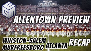 2024 DCI Recap Murfreesboro Atlanta amp WinstonSalem • Allentown Preview [upl. by Einahpehs]