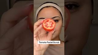 🍅TOMATO FACIAL At Home 😍7Days Fair amp Spotless Skin Challenge facial skincare youtube shorts [upl. by Ramaj784]