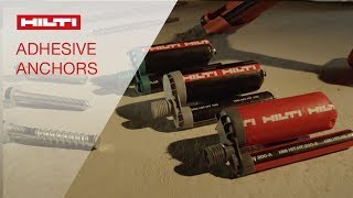 REVIEW of the Hilti anchor portfolio  fast cure adhesives and anchor rods [upl. by Hna]