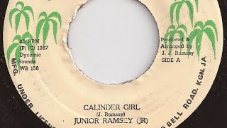 Junior Ramsey Jr  Calendar Girl  lovers rock roots reggae [upl. by Blinni]