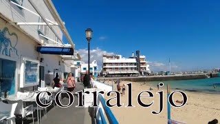 Beach walk corralejo Fuerteventura [upl. by Anirehc]