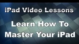 Easy iPad Video Lessons  Best iPad Training Videos  iPad Classes for Beginners [upl. by Oicneconi]