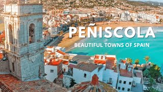 PEÑISCOLA  Beautiful Coastal Town of Spain  Walking Tour [upl. by Melas]