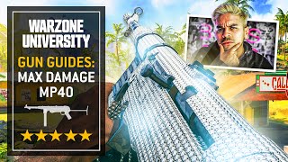 MP40 Gun Guide amp Best Class Setups Warzone University [upl. by Narf483]