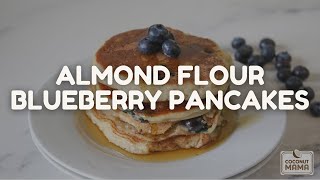 Almond Flour Blueberry Pancakes [upl. by Ayirp]