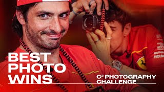 C² Challenge  Photography with Charles Leclerc and Carlos Sainz [upl. by Orten]