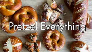 Make the best ORIGINAL German Pretzel Brezel Buns Sticks and Bites [upl. by Murray]