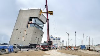 Het nieuwe Sluis Operatie Centrum het zenuwcentrum van de sluis  Zeesluis IJmuiden [upl. by Reiniar]