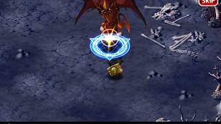 Zenonia 5 Wizard Beating Hades Asterian Boss [upl. by Ealasaid620]