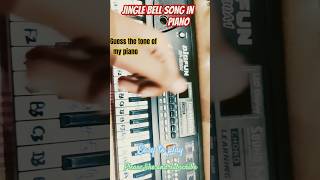 Easy jingle bell song in piano [upl. by Weigle]