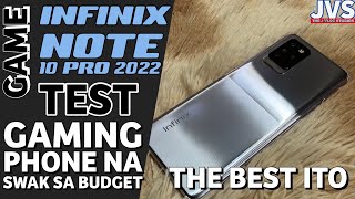 Infinix Note 10 Pro 2022 Game Test Using 4G Data  Solid Pang Gaming Ito Filipino [upl. by Atonsah]