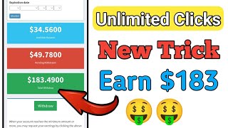 URL Shortener Unlimited Trick 2024  Instant Withdrawal  Work From Home  Link Shortener Trick [upl. by Nauqes470]