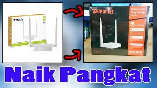 cara upgrade firmware tenda n301 [upl. by Nnayd]