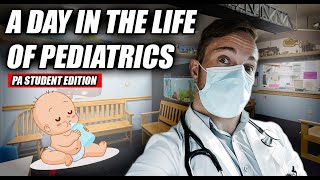 A Day in the Life of PEDIATRICS  PA Student [upl. by Ikcaj794]