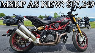 2024 Indian FTR R Carbon  Specs and Live First Ride Review [upl. by Tound]