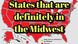 States that are definitely in the Midwest [upl. by Novets]