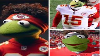 🐸📢🔊”IM HERE IM HERE”  Patrick Mahomes  Kermit the frog [upl. by Jade899]