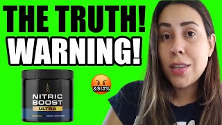 NITRIC BOOST ULTRA REVIEW 🚨🚫BIG WARNING🚫🚨 NITRIC BOOST ULTRA REVIEWS  NITRIC BOOST ULTRA [upl. by Notsnhoj]