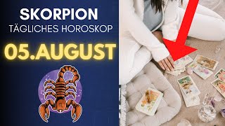 Eine große Überraschung 🎁😳 Horoskop  Skorpion  5August 2022 [upl. by Adian]