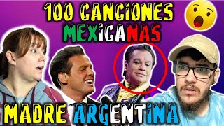 ARGENTINOS 🇦🇷 REACCIONAN A 100 CANCIONES MEXICANAS 🇲🇽 MAS ESCUCHADAS DE YOUTUBE HACEMOS KARAOKE [upl. by Mehsah866]