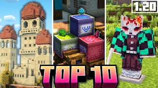 FABRICFORGE 10 Best Minecraft 1201 Mods Dye Depot Fishing Paradise amp More Mod Review [upl. by Valonia59]