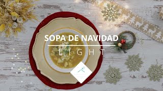 SOPA DE PESCADO Y MARISCO PARA NAVIDAD DE DIETA Delicatessen diferentes [upl. by Cave904]