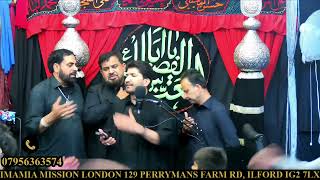 3rd MUHARRAM MAJLIS LIVE FROM IMAMIA MISSION LONDON UK LONDON UK [upl. by Haveman]