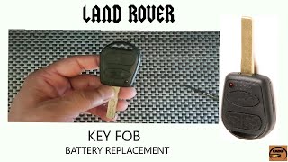 Land Rover Key Fob Battery Replacement  20022007 [upl. by Brace]