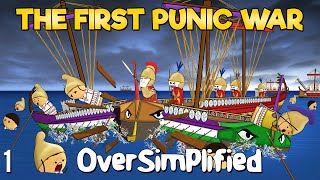 The First Punic War  OverSimplified Part 1 [upl. by Lawrence816]