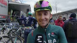 Jai Hindley  Interview at the start  Stage 2  Tour de Romandie 2024 [upl. by Beedon]