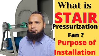 What is Stair Pressurization fan firealarm zeta technology  Pressurization Fan purpose [upl. by Eirallih]