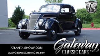 1937 Ford Club Coupe  Gateway Classic Cars  2381ATL [upl. by Aleydis]