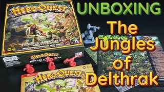 HEROQUEST Jungles of Delthrak UNBOXING amp Overview [upl. by Michale]