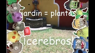 PVZ de peluche Jardin  Plantas  Cerebro [upl. by Karia]