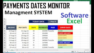 how to calculate payment due date in excel [upl. by Livvi482]