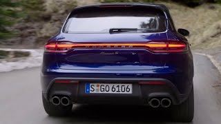 New Porsche MACAN T 2022  EXHAUST sound DRIVING amp specs [upl. by Derrej651]