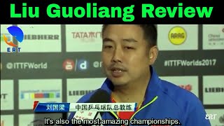 Liu Guoliang comments final match Ma Long vs Fan Zhendong [upl. by Hufnagel]