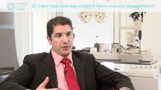 Can I have laser eye surgery if I have macular degeneration [upl. by Turnheim]