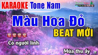 Màu Hoa Đỏ Karaoke Hay Nhất 2023  Nhạc Sống Thanh Ngân [upl. by Emearg714]