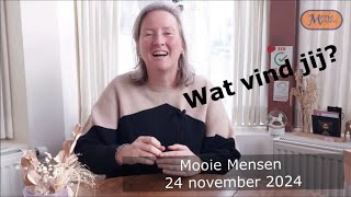 Wat vind jij Mooie Mensen 24 november 2024 [upl. by Joao]