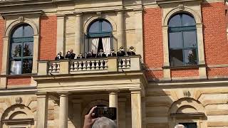 Fanfare quotGötterdämmerungquot Act I Bayreuth Festspiele 2024 [upl. by Nappy]