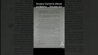 Bebino Arestat din cauza sifonului Scutaru Cornel Dovadă declarațiile lui [upl. by Guilbert]