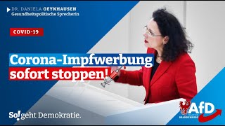 CoronaWahnsinn kehrt zurück Impfwerbung sofort stoppen [upl. by Ygief511]