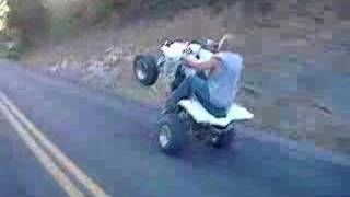 350 yamaha raptor wheelie [upl. by Andria]