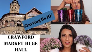 HUGE CRAWFORD MARKET HOME DECOR HAUL CHEAPEST  WHOLESALE MARKET OF MUMBAI [upl. by Shayne211]