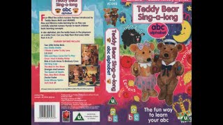 Teddy Bear Sing Along ABC Alphabet 1995 UK VHS [upl. by Akilak288]