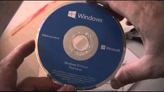 Windows 10 Home on DVD install package review [upl. by Latt298]