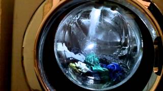 Frigidaire Affinity Front Load Washer  Full Quick Wash Cycle in HD [upl. by Enylcaj387]