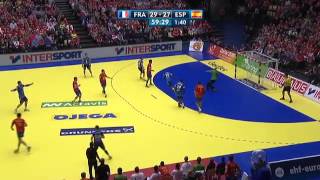 Euro 2014 M7 12  France 3027 Espagne 20140124 [upl. by Flinn955]